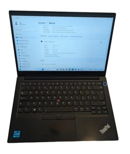 Lenovo ThinkPad E14 Gen 2 i5 1135G7 2.4GHz 8GB RAM 256GB 14.1" 11th Gen FHD 264 - Picture 1 of 10