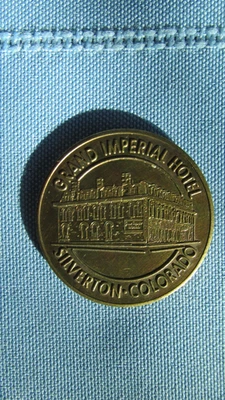 Moneda Silverton Colorado Grand Imperial Hotel Hogar de los Reyes de Plata de 1900 Foto 1 de 4