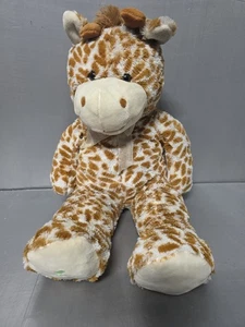 Große Stofftier Giraffe mit Schleife, 34 Zoll lang sitzt 20 Zoll hoch Stofftier - Bild 1 von 7