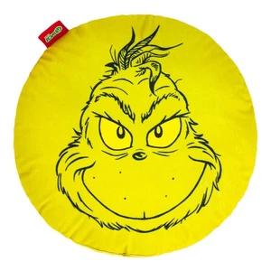Cuscino arredo Grinch Verde sagomato rotondo AC153 - Foto 1 di 2