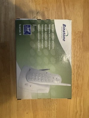 Binatone Icarus 9 Cordless Telephone (White) - Image 1 of 3
