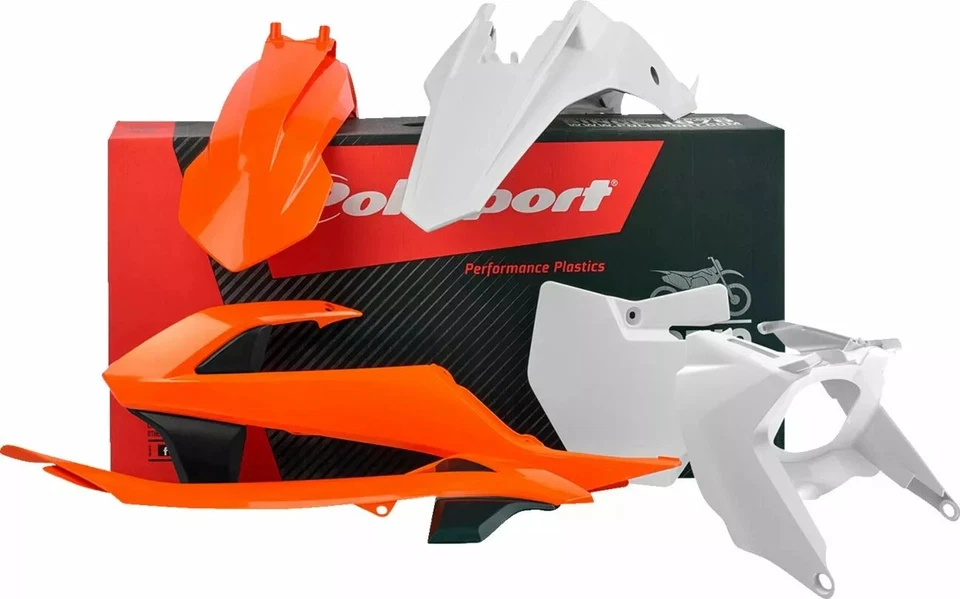 Kit Plástico Careno Naranja Blanco Polisport Ktm Sx 65 90682 - Imagen 1 de 1