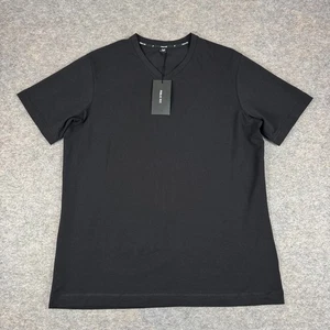 Public Rec Go-To Tee T-Shirt V-Ausschnitt Pima Baumwolle Stretch Schwarz Herren Medium M - Bild 1 von 11