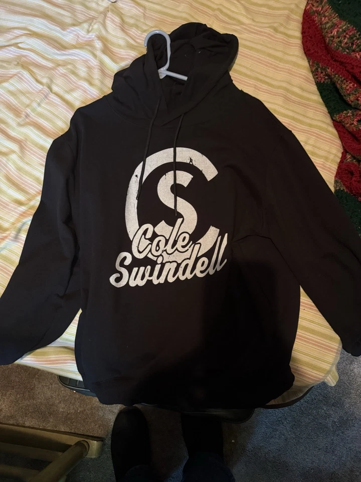 Cole Swindell Sweatshirt Men's XL Black Hoodie - Imagem 1 de 1