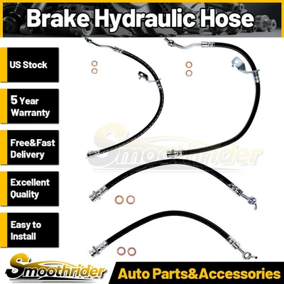Mangueras hidráulicas de freno trasero delantero Sunsong 4 piezas para Hyundai ix35 2015-2015 Foto 1 de 4