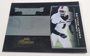 2008 Playoff Prestige Prestigious Picks Black #23 Kenny Phillips Hurricanes - Picture 1 of 2