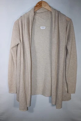 Cárdigan de cachemir para mujer Club Monaco XS/S beige frente abierto Foto 1 de 4