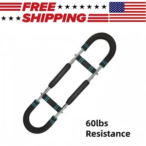 Tragbarer Twister Armtrainer, 60-110 Pfund verstellbar Brust Expander Trainingsgerät USA - Bild 1 von 16
