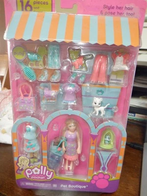 2006  Polly Pocket GLITZ &Glam Pets Boutique MATTEL #J1677  *RARE*  NEW UNOPENED - Image 1 of 4