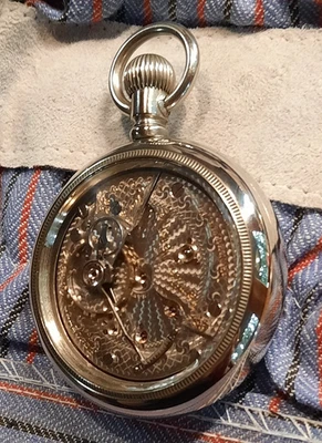 Reloj Bolsillo 1905 23j Hamilton 946 Restauración Completa (Video con Etiquetas) Raro Foto 1 de 4