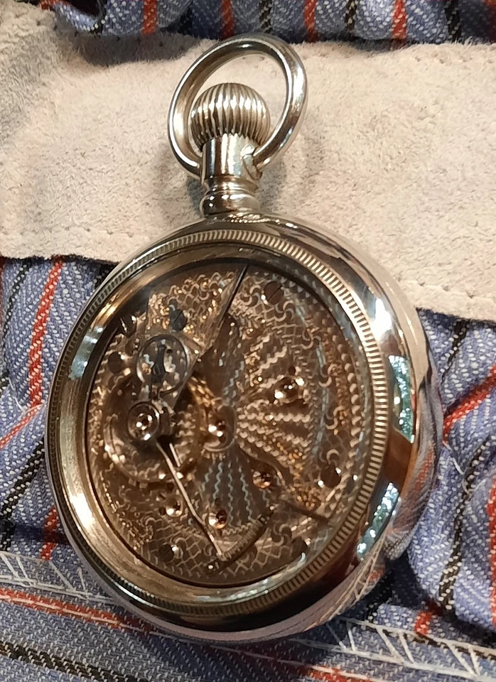 Reloj Bolsillo 1905 23j Hamilton 946 Restauración Completa (Video con Etiquetas) Raro Foto 1 de 4