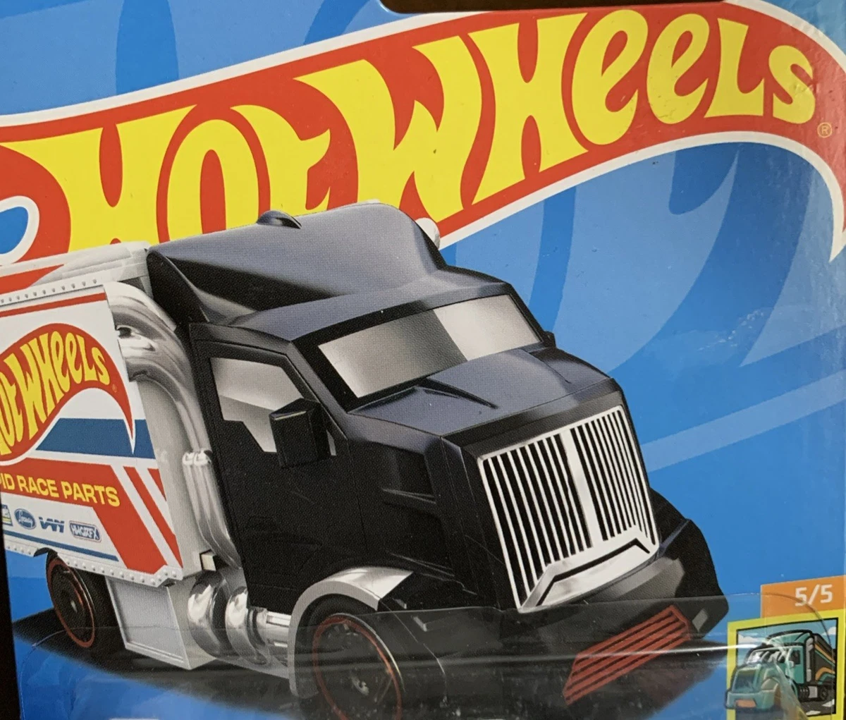 Hot Wheels Hiway Hauler 2 – HW Haulers 5/5, Transporter Mit Rapid Race Parts, Mattel 2023