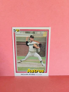 1981 Donruss Baseball #260 Nolan Ryan Houston Astros HOF NM or Better - Picture 1 of 2