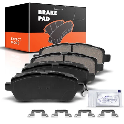 Pastillas de freno delanteras izquierda y derecha de cerámica para Ford Fiesta 2011-2019 Mazda 2 11-14 Foto 1 de 4