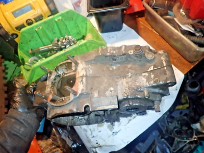 Yamaha 1974 Yamaha DT 250 Left/Right Engine/Motor Cases Crankcases - Image 1 of 4