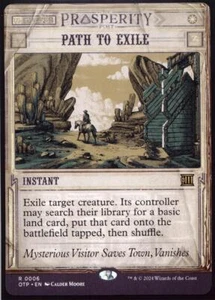 Path to Exile - 6 Showcase not foil MTG OTP - Picture 1 of 1