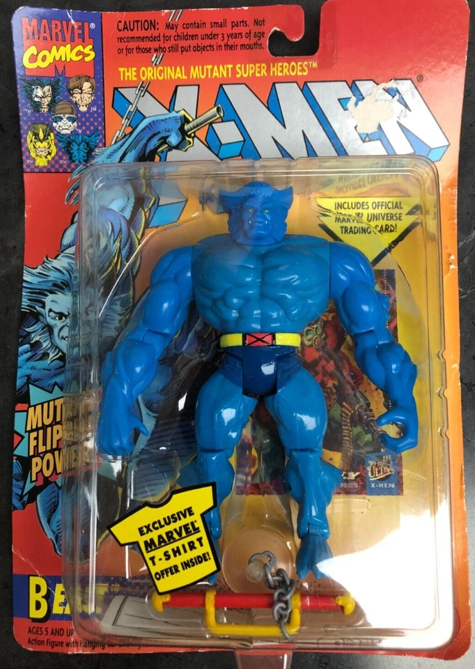 X-Men Beast 1994 Vintage Toy Biz Marvel Action Figure