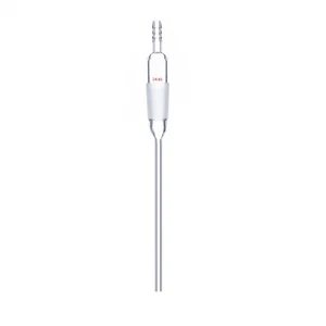 150mm 24/40 Glass Long-Stem Hose Inlet Adapter Lab Boro Straight Airway Tube - Picture 1 of 1