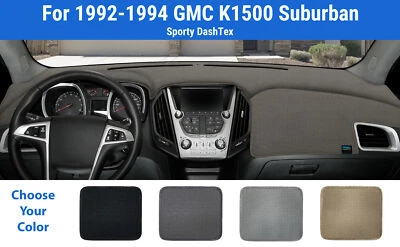 Dashboard Dash Mat Cover for 1992-1994 GMC K1500 Suburban (DashTex) - Imagem 1 de 4