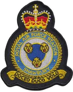RAF Shawbury RAF Station gestickter Aufnäher Abzeichen - MOD LIZENZIERT - Bild 1 von 7