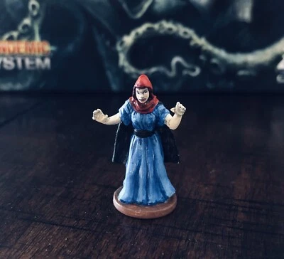 Pandemic: Reign Of Cthulhu Custom *PAINTED Occultist Mini Figure Miniature  - Image 1 of 4