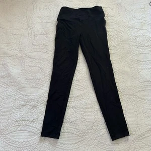 Max & Mia Size Small Womens' High-Waist Tight Leggings Black Soft Comfy Stretch - Picture 1 of 5