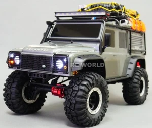 For Traxxas TRX-4 METAL HEADLIGHT GUARD MESH For DEFENDER 90 (2PCS) - Picture 1 of 9