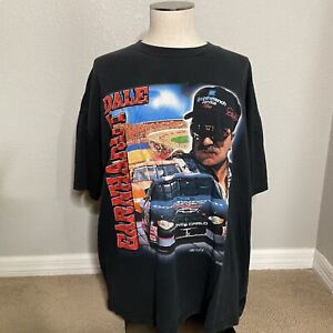 Vintage Dale Earnhardt Goodwrench #3 Chevy Nascar T-shirt Size 2XL Black