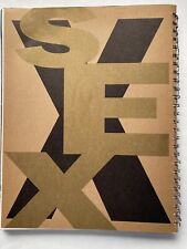 Madonna Sex - Hardcover Coffee Table Book - number 0445570 Metal Cover