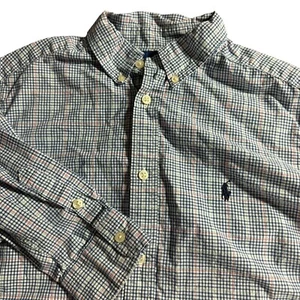 Ralph Lauren Boys Size 18/20 XL Long Sleeve Button Down Shirt - Picture 1 of 8