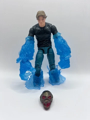Marvel Legends Hydro Man Figure 6” Molten Man Build A Figure Wave BAF Spider-Man Cover