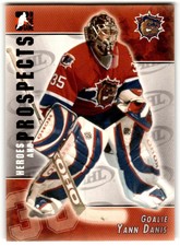 2004-05 In The Game Heroes and Prospects Yann Danis #182 Hamilton Bulldogs