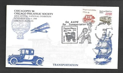 Chicago Philatelic Society 1988 Stamp Show cover set "Chicagopex" - Image 1 of 4