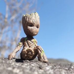 Guardians Of The Galaxy Sitting Groot Tree Man Action Figure Toy Marvel Avengers