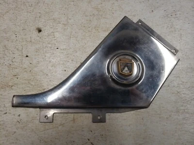 1952 1953 1954 Ford Victoria Hardtop C-pillar acabamento janela traseira aço inoxidável direita - Imagem 1 de 4