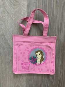 RARE Vintage 1990s Disney Beauty and the Beast Children's Bag Handbag Purse - Picture 1 of 3