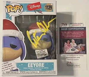 PETER CULLEN SIGNED EEYORE FUNKO POP FIGURE DISNEY WINNIE THE POOH w/JSA COA! - Picture 1 of 4