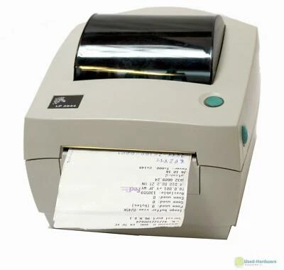 Zebra LP2844 2844-20300-0001 Direct Thermal Barcode Label Printer USB Parallel - Image 1 of 3