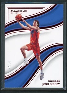 2022-23 JOSH GIDDEY 25/49 PANINI IMMACULATE COLLECTION - Bild 1 von 2