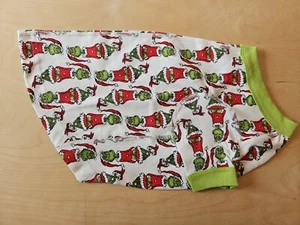 NWT Hanna Andersson DR SEUSS GRINCH DOG JOHNS PAJAMAS LARGE L - Picture 1 of 3