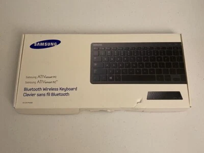 Samsung AA-SK7PWBB/US Wireless Bluetooth Keyboard For PC Tablet In Box - Image 1 of 3