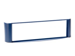 für SMART ForTwo  A450 C450  Auto Radio Blende Einbau Montage Rahmen 1-DIN blau - Picture 1 of 2