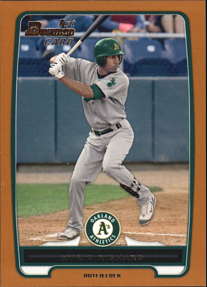 2012 Bowman Baseball "Prospects Orange" Insert Parallel Cards - Image 1 of 1