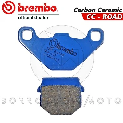 Pastillas Freno Delanteros BREMBO Azul Carbono 07KA0717 Hercules Atv Sport 300 - Imagen 1 de 3