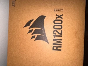 CORSAIR RMx SHIFT 1200W 80 Plus Gold Power Supply - Afbeelding 1 van 2
