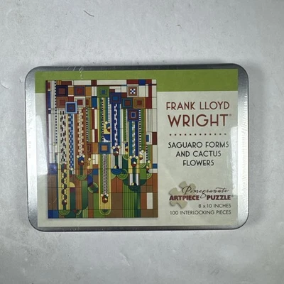 NIP Frank Lloyd Wright Saguaro Forms And Cactus Flowers 100 Pcs Puzzle 8 X 10  - Image 1 of 4