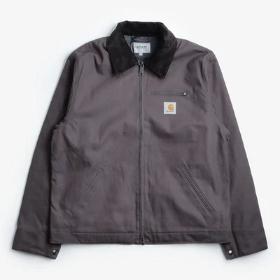 BNWT Carhartt WIP Detroit Jacket – Graphite / Black (Rigid) – Medium – Blanket - Image 1 of 3