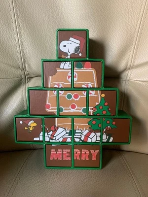 PEANUTS Snoopy Christmas Advent Box Advent Calendar - Image 1 of 4