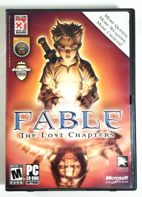 Fable: The Lost Chapters (PC CD-ROM, 2005, 4-Disc Set) Computer Game with CD Key - Image 1 of 4