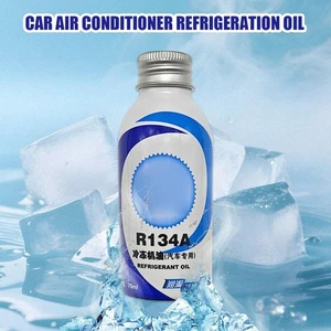 Auto A/C R134a Replacement Refrigerant 70g Compressor Oil Refrigeration ^uk| - Picture 1 of 8